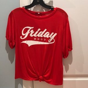 Loose and comfy shirt, it’s been barely worn